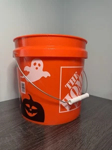 Viral Home Depot Halloween 2 Gallon Bucket TikTok Trick or Treat - Picture 1 of 4