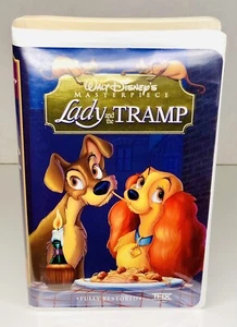 Lady and the Tramp VHS 1998 Shell Walt Disney's Masterpiece Collection VHS 14673 - Picture 1 of 4