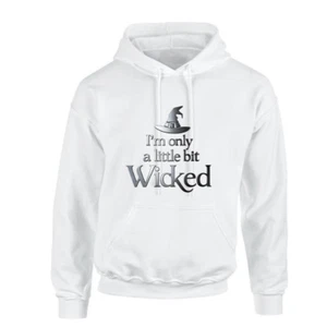 ROCKTHOSECURVES MUJER I'M ONLY A LITTLE WICKED SUDADERA CON CAPUCHA - Imagen 1 de 2
