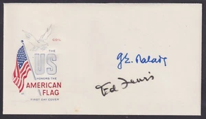 George Palade, Edward B. Lewis, Nobel Prize Winners in Biology, signed envelope - Picture 1 of 1