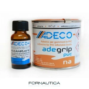 COLLA PER GOMMONI IN PVC (ZODIAC-ARIMAR-EUROVINIL) 'ADEGRIP + 500 GR ATTIVATORE - Foto 1 di 1