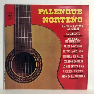 Palenque Norteño 1980 Norteno Rancheras Trios Compilation LP Vinyl Record M- - Image 1 of 4