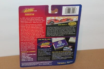 Tarjeta de 5 pulgadas Johnny Lightning Speed Racer Mach con CEL #9 Foto 1 de 3