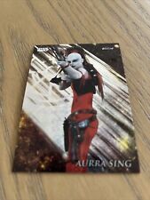 2018 Star Wars Finest: Base Card Number 8 (Aurra Sing)