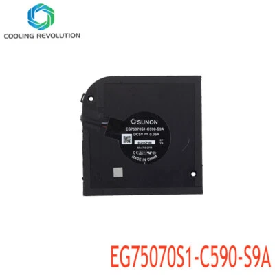 Laptop CPU Cooling Fan EG75070S1-C590-S9A For DELL Latitude 5521 Precision 3561 - Image 1 of 2