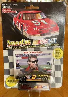 Rusty Wallace Racing Champions 1991 Nascar 1:64 Diecast Car #2 Pontiac VTG TP - Image 1 of 3