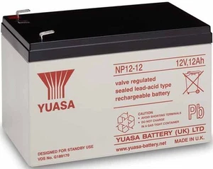 PRIDE GOGO SC44E REPLACEMENT YUASA NP12-12 12V 12AH WHEELCHAIR BATTERY - Picture 1 of 4