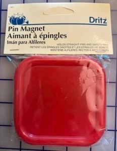 Imán de pasador de costura Dritz #141 rojo para pasadores rectos y pasadores de seguridad - Imagen 1 de 1