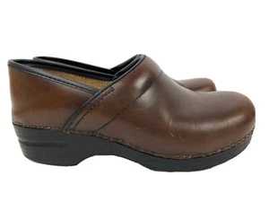 Dansko Damen braun Leder Clogs Größe 40/9,5-10 US - Bild 1 von 5