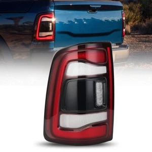 Left Black LED For 2019-2023 RAM 2500 3500 W/O Blind Spot Tail Light Rear Lamp - Imagen 1 de 12