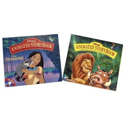 The Lion King Pocahontas Animated Storybook Disney Interactive CD Rom Windows - Image 1 of 3