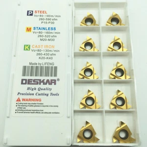 16IR AG60 LDC carbide alloy inserts internal threading inserts for steel machine - Picture 1 of 9
