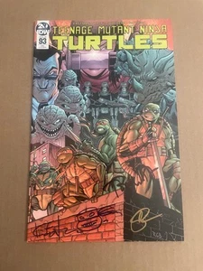 TMNT 93 Variante Campana FIRMADO Eastman BOCETO Vals Teenage Mutant Ninja Turtles - Imagen 1 de 2