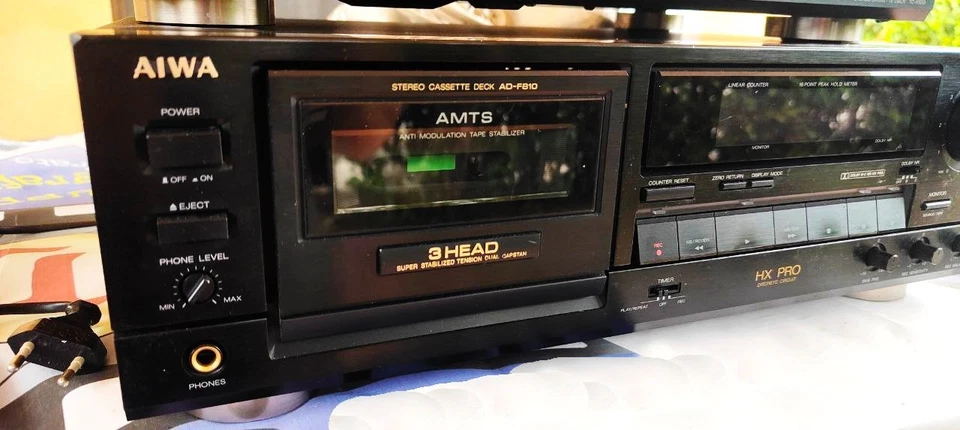 Registratore AIWA tape deck cassette piastra - Immagine 1 di 3