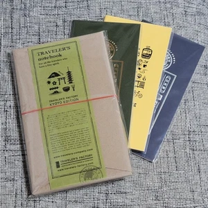 Traveler’s Notebook Kyoto Edition blau Ledereinband Japan limitierte Nachfülloption - Bild 1 von 16