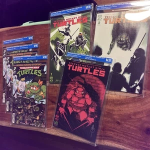 6 TMNT Uncirculated Soft Slab Comic Lot Teenage Mutant Ninja Turtles 1 2 40th 20 - Picture 1 of 7