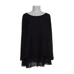 Linea Tesini, Top, Größe: 44, Schwarz, Polyester, Einfarbig, Damen #1j4 - Bild 1 von 5