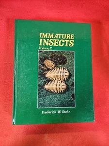 Immature Insects Book Volume 2 Frederic W Stehr Hardcover Entomology 1991 - Picture 1 of 6