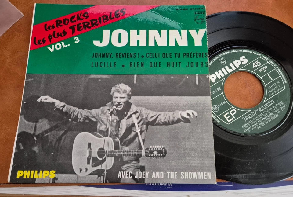 EP Johnny Hallyday ‎– Les Rocks Les Plus Terribles Vol. No 3 - Photo 1/1
