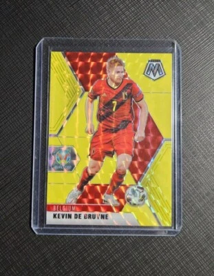 2021 MOSAIC UEFA EURO SOCCER KEVIN DE BRUYNE FLUORO 06/10 CASE HIT #16 BELGIUM.  - Image 1 of 4