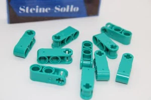 Lego (c) 10x Technic - Achs Pin Verbinder gerade - türkis - 42003 - 3L - Bild 1 von 1