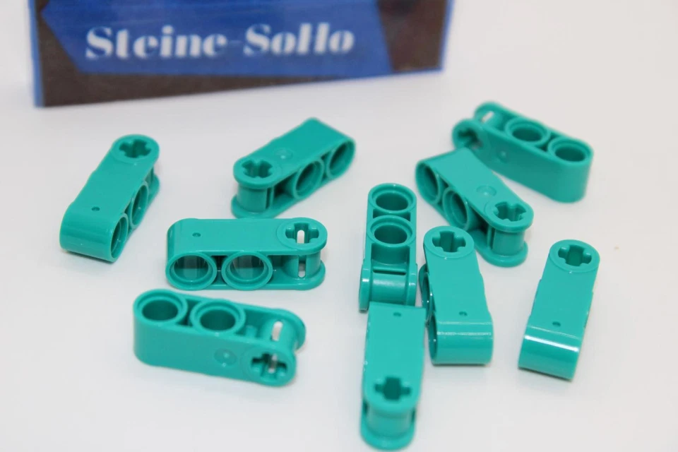 Lego (c) 10x Technic - Achs Pin Verbinder gerade - türkis - 42003 - 3L - Bild 1 von 1