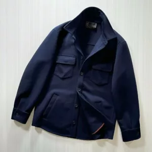 Vicuna & Baby Cashmere Loro Piana Blouson Jacket Coat Size M Used - Picture 1 of 9