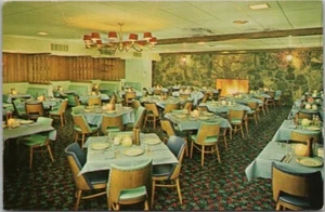 Postal FLAGSTAFF Arizona ROUTE 66 HOLIDAY INN MOTEL vista restaurante / 1967 - Imagen 1 de 2