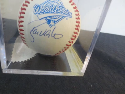 Serie Mundial 1995 Ryan Klesko autógrafo béisbol Foto 1 de 3
