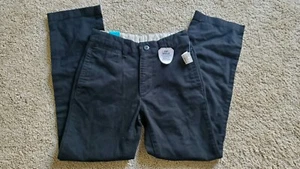 NWT GAP Kids Uniform Classic Chinos khaki Gap Shiels Size 10 slim black - Picture 1 of 2