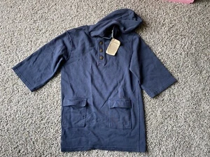 SOFT Sensory Friendly Hooded Shirt - Youth Medium 100% Organic Cotton Top - Picture 1 of 4