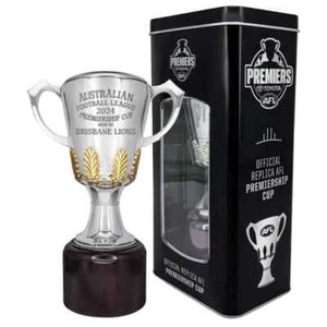 Brisbane Lions 2024 Official AFL Replica Premiership Cup in Tin - 6028 - Picture 1 of 1