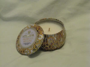 Voluspa 'Bellini' Travel Candle 4oz Limited Edition Maison Rouge - Picture 1 of 3