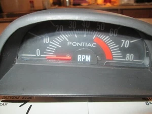69 70 71 Pontiac GTO Hood Tach Tachometer - Picture 1 of 12