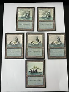 Magic: The Gathering Island (A)(B)(C) Ice Age Played Lightly - Picture 1 of 2