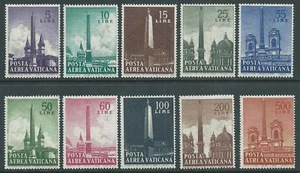 1959 VATICANO POSTA AEREA OBELISCHI MNH ** - V8-7 - Picture 1 of 1