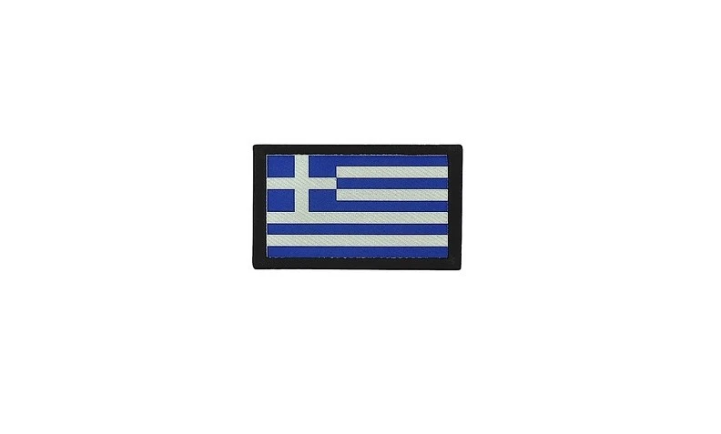 Patch ecusson brode imprime voyage souvenir backpack drapeau grece grecque