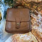 Coach Station Bag 5130 Crossbody British Tan Leather Vintage Made In Usa H03