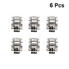  6 PCS Chest Lock Luggage Latches and Locks Case Buckle Flight