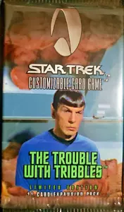 2000 The Trouble With Tribbles Star Trek CCG Limited Edition ONE 9 Card Pack - Picture 1 of 8