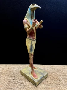 Réplica estatua de Thoth, escultura de Dios Thoth, hecha a mano en Egipto - Imagen 1 de 5