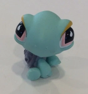 2006 Hasbro Littlest Pet Shops LPS Turtle C-031 Toy Figure - Picture 1 of 5