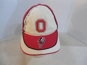 Vintage Ohio State Buckeyes Hat Mens Starter Red Snapback OSU Red White - Picture 1 of 8