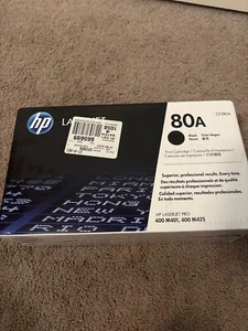NOWY ZAPIECZĘTOWANY czarny oryginalny toner LaserJet CF280A - Zdjęcie 1 z 1