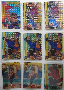 Street Fighter II KO The New Challenge Carddass set of 11 cards 1993 - Picture 1 of 4