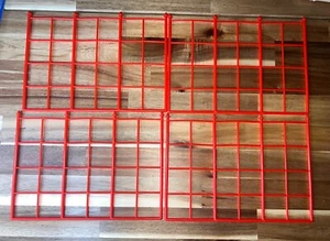 WCW Wrestling Ring 4 Cage Walls 1995 You Get 4 *Parts Only * Toys Vintage - Picture 1 of 10