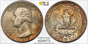 1948 S George Washington Silver Quarter 25C PCGS MS 67 - Picture 1 of 6