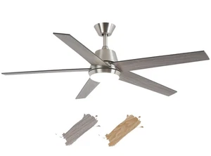 Ceiling Fans with Lights and Remote 52 Inch Modern Ceiling Fan with 6 Speeds ... - Picture 1 of 9