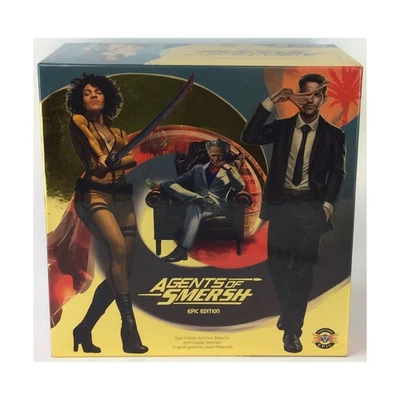 Tout Le Jeu De Société Agents De SMERSH - Épique Kickstarter Collecto Box VG+/NM - Photo 1/2