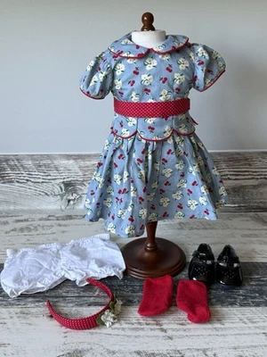 Muñeca American Girl EMILY Bennett Meet Outfit - Completo con Diadema Calcetines y Zapatos Foto 1 de 4